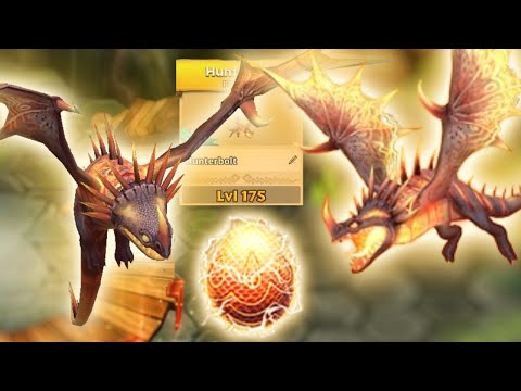 Hunterbolt — Premium Skrill Level 175 Titan Mode | Dragons: Rise of Berk