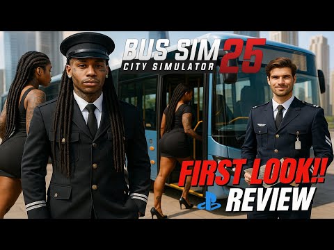 Bus Sim 25 - City Simulator | Ps4/Ps5 | Gameplay | Review | Before You Buy | First Look!!