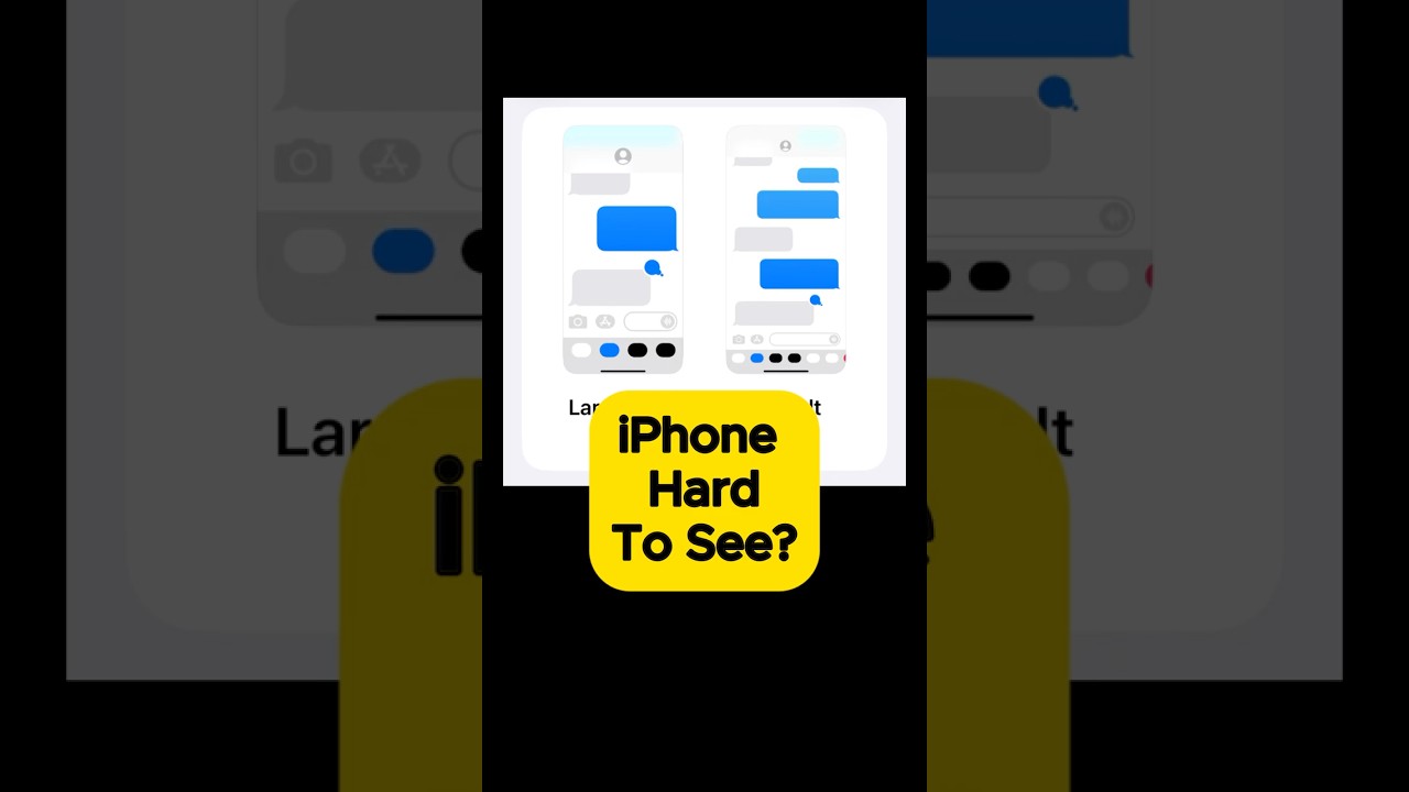 How to Use Display Zoom on iPhone for Larger, Clearer Text & Icons | Senior Tech Tutor Tip #131
