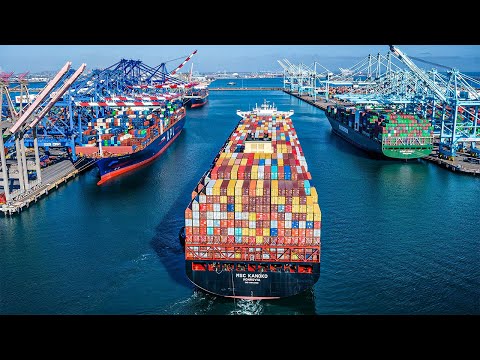 MOST BUSY Shipping Ports in the World