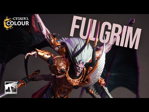 Painting Fulgrim, Primarch of the Emperor’s Children in All His Indulgent Glory! | Warhammer 40,000