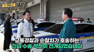 럼피스킨병 백신 긴급 도입 수송 작전 | 농림축산식품부 정황근 장관