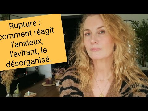 Breakup: how do anxious, avoidant, and disorganized people react?