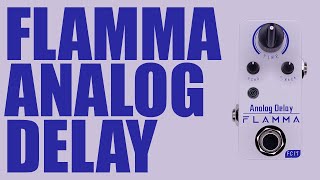 Video thumbnail for Flamma - FC17 Analog Delay - Demo by Ryan Lutton