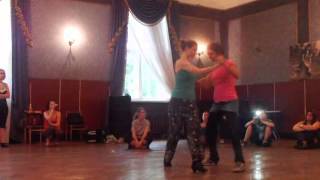Rocio Lequio, Sara Westin   Резюме женских техник @ Nevskaya milonga 2013