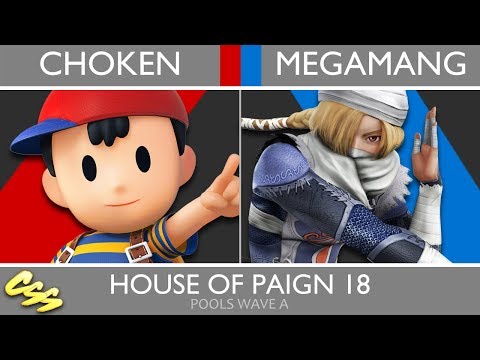[House of Paign 18] Pools Wave A: CSS | Choken (Ness) vs. MEGAMANG (Sheik)