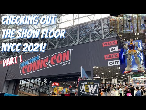 EP284 -New York Comic-Con 2021! Checking Out the Show Floor - Part 1