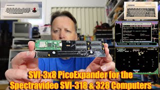 Spectravideo SV 3x8 PicoExpander - Memory Expansion, Virtual Drives & Wifi