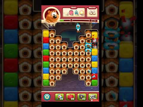 Toon Blast Level 2505 NO BOOSTERS - A S GAMING ✔