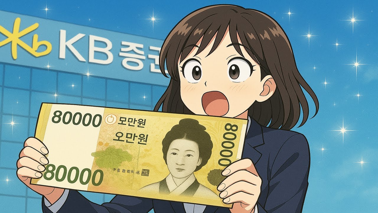 kb증권 거래지원금 8만원 받기