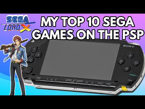 My Top 10 Sega Games on the Sony PSP - PlayStation Portable!