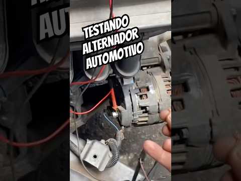 Como saber se o alternador está gerando carga para a bateria