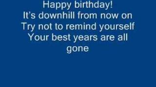 The happy birthday song/ by Arrogant Worms