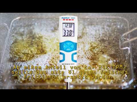 PeakTech 5500 Frying Oil Tester - Deutsch