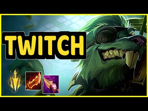 TWITCH VS JHIN ADC GAMEPLAY