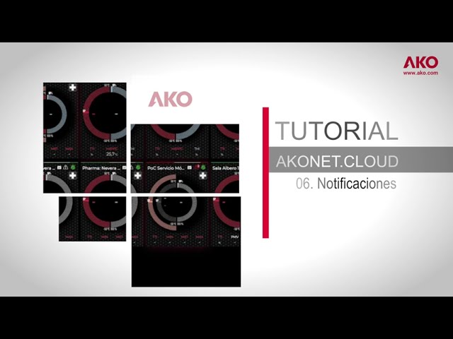 Tutorial 06: Cómo crear reglas de notificación en plataforma tele gestión AKONET.Cloud