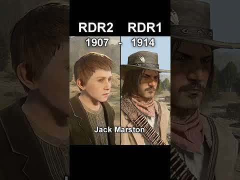 RDR2 VS RDR1 Character Comparison | Part 2 ( Outdated ) #rdr1 #gaming #rdr2 #reddeadredemption