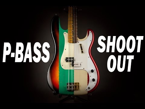 Precision Bass shootout - 19 instruments