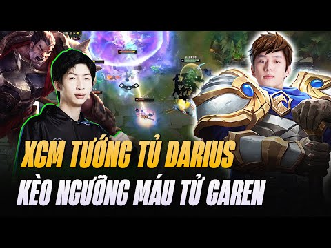 DARIUS IN XIAOCHAOMENG'S HANDS, CLEARLY DEAL WITH MASTER GAREN AND CARRY THE TEAM TO TURN THE TAB...