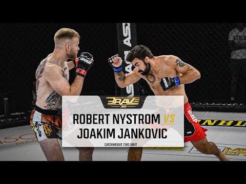 Robert Nystrom vs Joakim Jankovic full fight