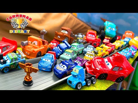 THE GRAND FINAL MINI RACERS DIECAST COLLECTION CARS ADVENTURES ON THE ROAD