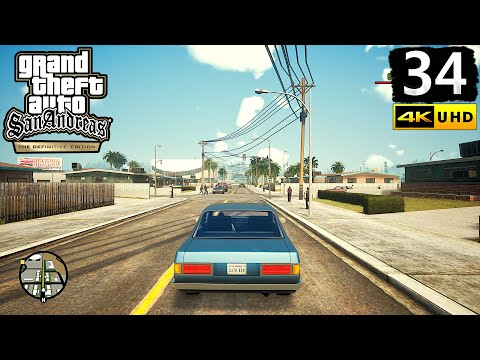 GTA San Andreas Definitive Edition Gameplay Walkthrough Part 34 - PC 4K 60FPS No Commentary