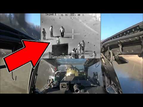 The Most Intense Apache Gunship Footage Ever Recorded *(GRAPHIC FOOTAGE*)