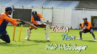 Team India New Wicketkeeper | Srikar Bharat wicketkeeing practice | Ind vs Eng | Wicket Keeping Tips
