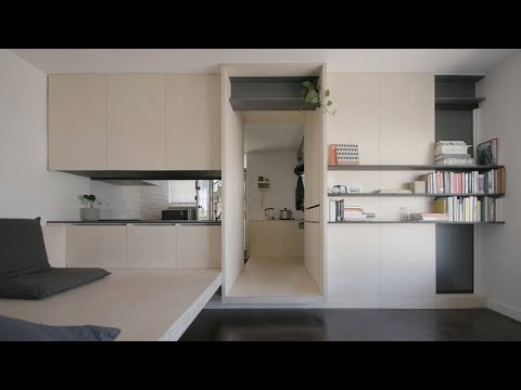 NEVER TOO SMALL Divided Melbourne Micro Studio Apartment - 28sqm/300ssqft