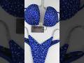 New Blue Bikini Competition Suit (B135)