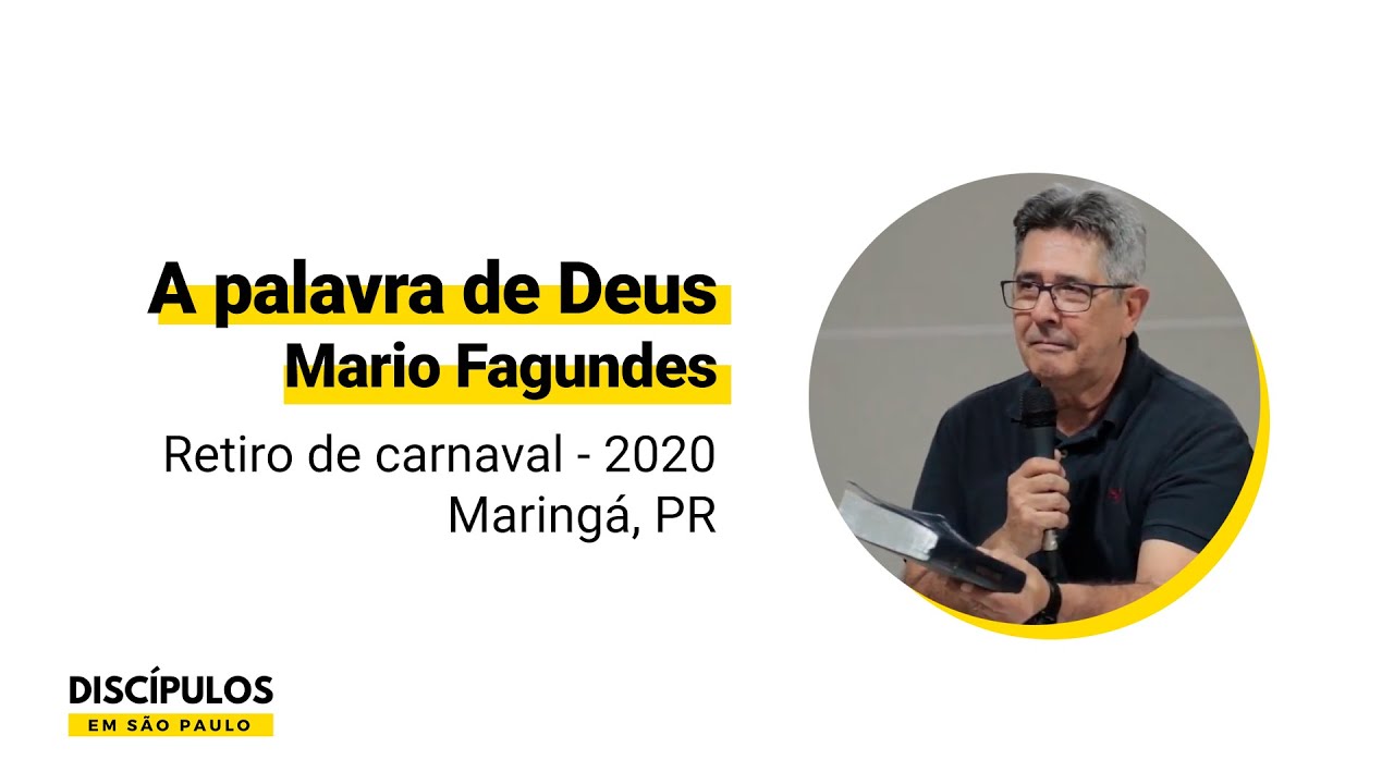 A palavra de Deus - Mario Fagundes