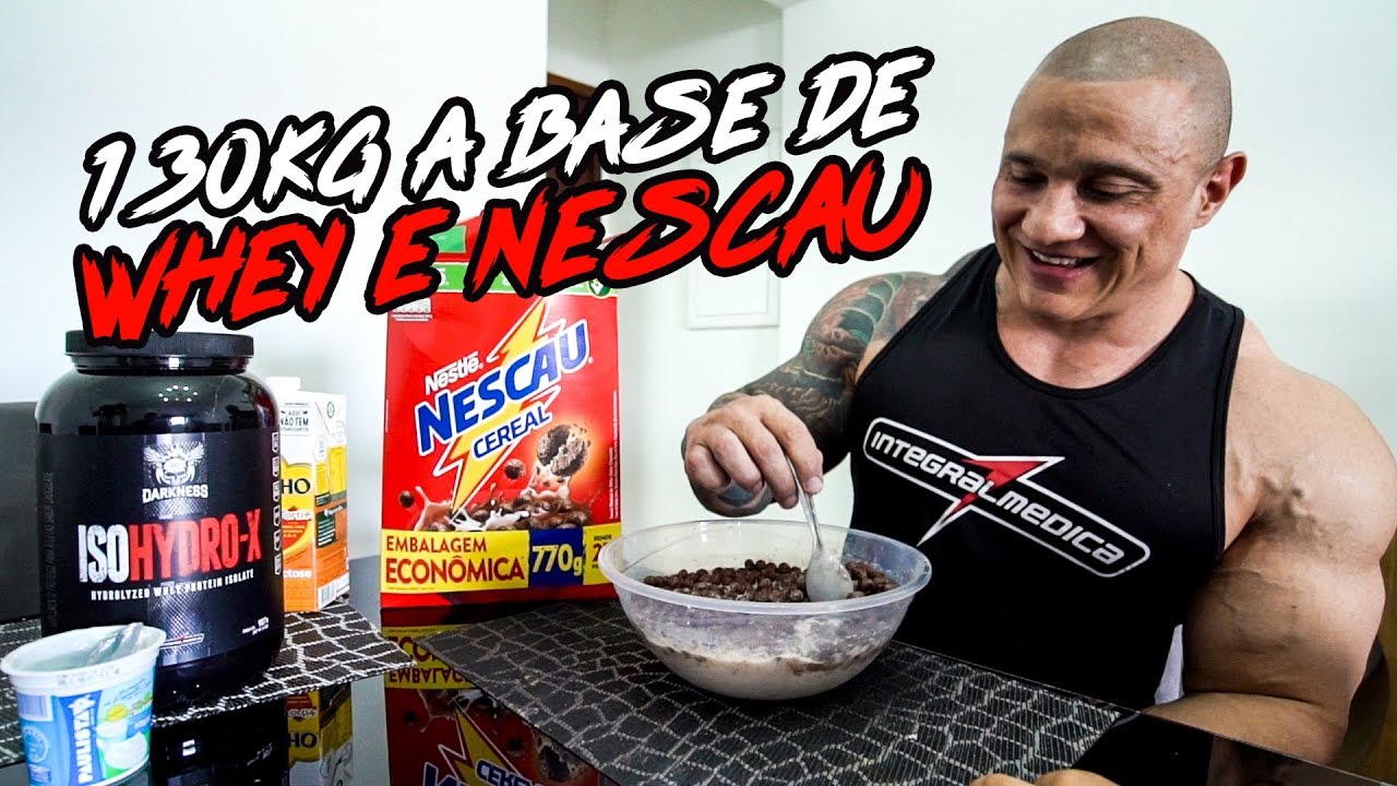 GIGA NOS PALCOS - O QUE ELE COME PARA MANTER 130KG