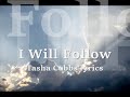 I Will Follow