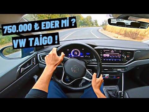 750.000 TL'YE ALINIR MI ? VOLKSWAGEN TAİGO 1.0 TSİ LİFE DSG İNCELEME POV SÜRÜŞ