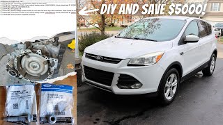 Replace Ford Escape 6F35 Transmission (Torque Specs, Program Solenoid Strategy, Part #'s, and more!)