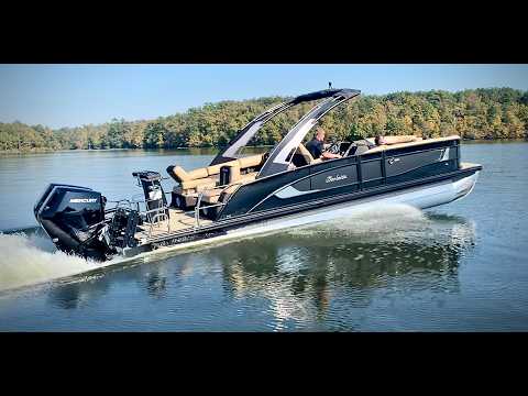 Lake Testing The Brand New 2025 Dual Engine Barletta L25MAT!