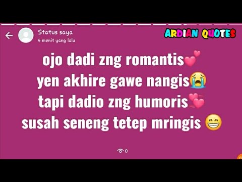 Download Kumpulan Caption Jowo Buat Status Wa 8 Mp3 Indonetijen