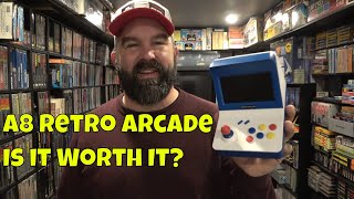 A8 Retro Arcade:  Nintendo, Sega, & More...Is This Clone Worth It?