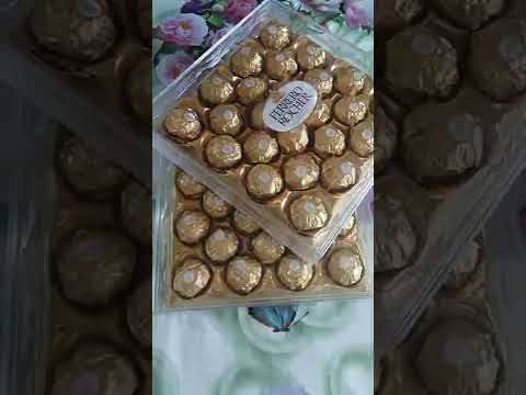 Ferrero Rocher Gift Box #shorts #shortsvideo #ferrerorocher #ferrero #whatsapp  #tiktok #instagram