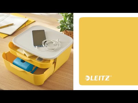 Ladenblok Leitz Cosy 2 laden grijs