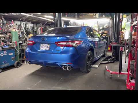 2019 Toyota Camry Magnaflow catback sound