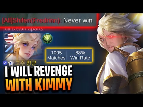 Gosu General met same enemies who trash talked last game | Mobile Legends Kimmy