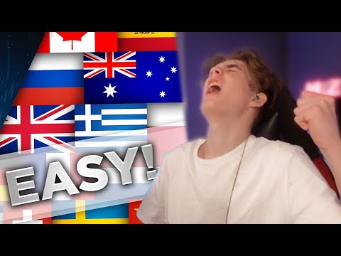 KOMPLETT LOST IM FLAGGENQUIZ! ERKENNST DU ALLE FLAGGEN? 😂