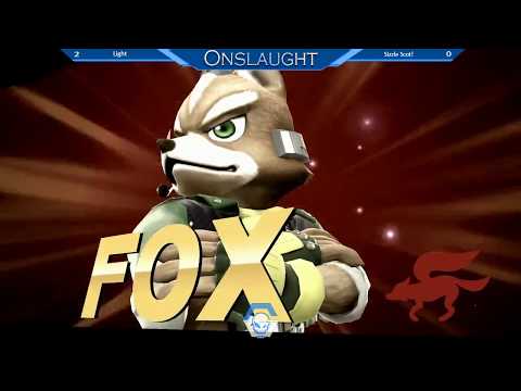 Onslaught 96 - Grand Finals: Sizzle | Scot! (Sheik/Doctor Mario/Luigi) vs Light (Fox)