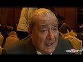 BOB ARUM "SPENCE & KHAN ONLY CHALLENGE TO TERENCE CRAWFORD"