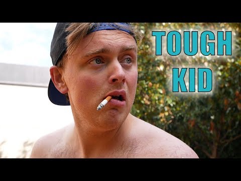 that kid growing up who tried to be tough