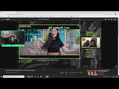 Kasia ogląda reakcję YOUNGMULTI na nutę EKIPY - 3KIPA | LIVE FUSIALKA