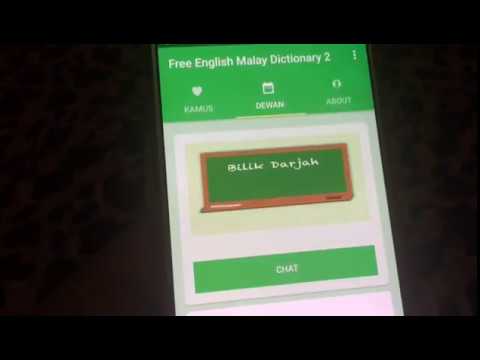 English Malay Dictionary 2 Video