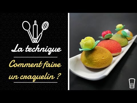 Craquelin coloré pour choux