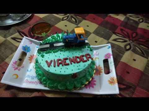 Virender Grewal's birthday cake